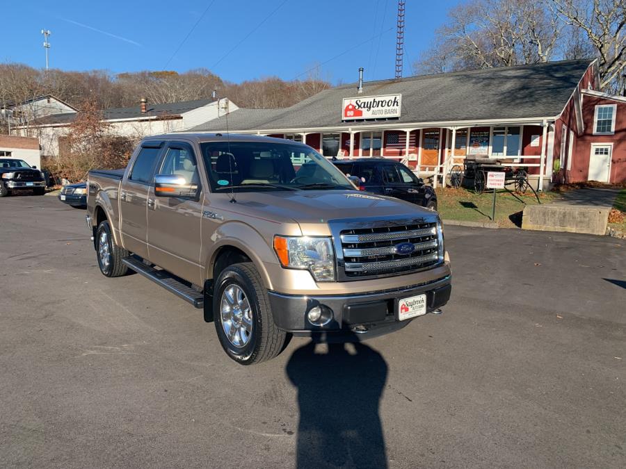 2014 Ford F-150 4WD SuperCrew 145" Lariat, available for sale in Old Saybrook, Connecticut | Saybrook Auto Barn. Old Saybrook, Connecticut