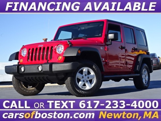 Used Jeep Wrangler 4WD 4dr Unlimited X 2007 | Cars of Boston. Newton, Massachusetts Used Jeep Wrangler 4WD 4dr Unlimited X 2007 | Cars of Boston. Newton, Massachusetts