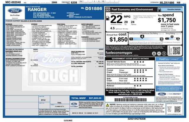 Used Ford Ranger XLT 2021 | Car Revolution. Maple Shade, New Jersey Used Ford Ranger XLT 2021 | Car Revolution. Maple Shade, New Jersey