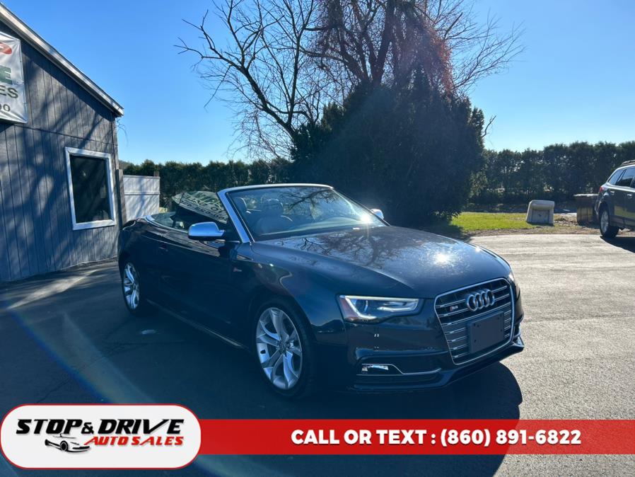 2013 Audi S5 2dr Cabriolet Premium Plus, available for sale in East Windsor, Connecticut | Stop & Drive Auto Sales. East Windsor, Connecticut 2013 Audi S5 2dr Cabriolet Premium Plus, available for sale in East Windsor, Connecticut | Stop & Drive Auto Sales. East Windsor, Connecticut