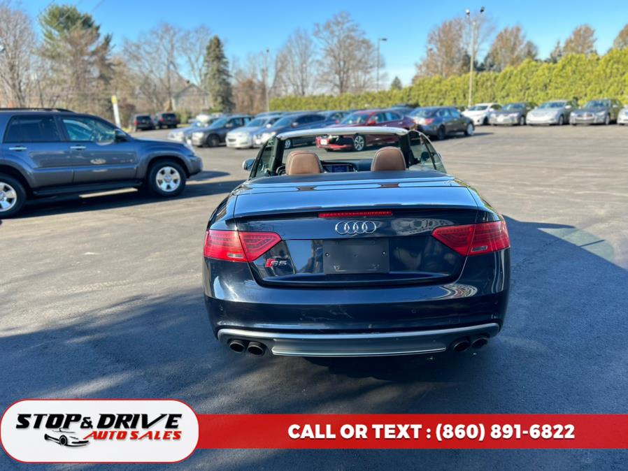 2013 Audi S5 2dr Cabriolet Premium Plus, available for sale in East Windsor, Connecticut | Stop & Drive Auto Sales. East Windsor, Connecticut 2013 Audi S5 2dr Cabriolet Premium Plus, available for sale in East Windsor, Connecticut | Stop & Drive Auto Sales. East Windsor, Connecticut