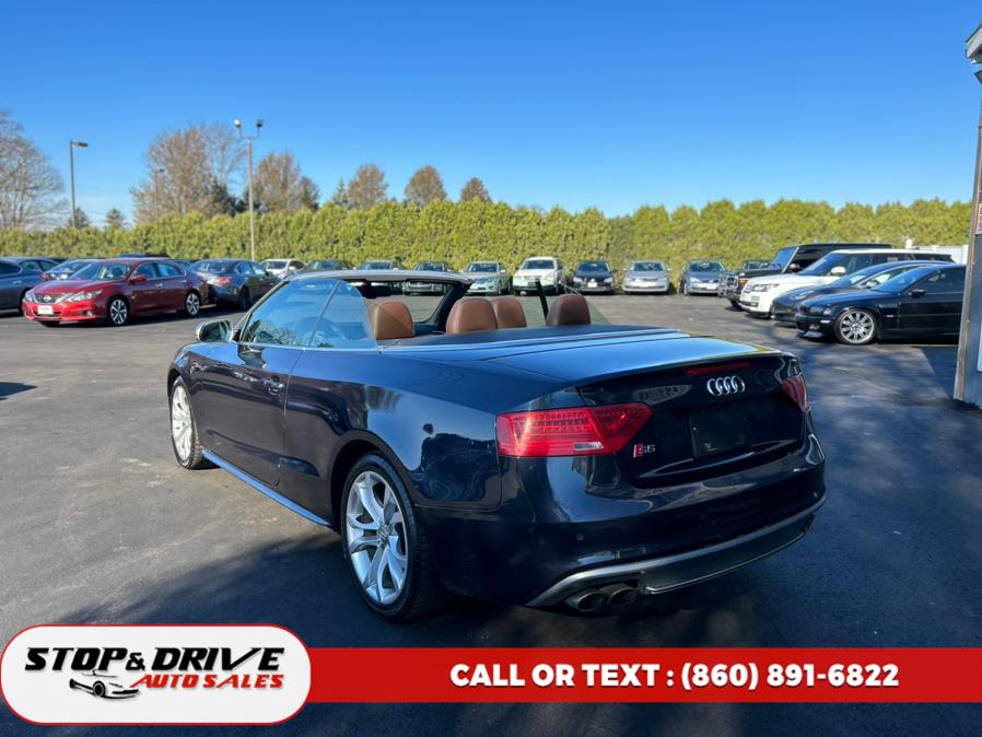 2013 Audi S5 2dr Cabriolet Premium Plus, available for sale in East Windsor, Connecticut | Stop & Drive Auto Sales. East Windsor, Connecticut 2013 Audi S5 2dr Cabriolet Premium Plus, available for sale in East Windsor, Connecticut | Stop & Drive Auto Sales. East Windsor, Connecticut