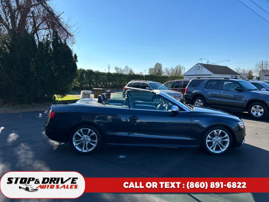 2013 Audi S5 2dr Cabriolet Premium Plus, available for sale in East Windsor, Connecticut | Stop & Drive Auto Sales. East Windsor, Connecticut 2013 Audi S5 2dr Cabriolet Premium Plus, available for sale in East Windsor, Connecticut | Stop & Drive Auto Sales. East Windsor, Connecticut