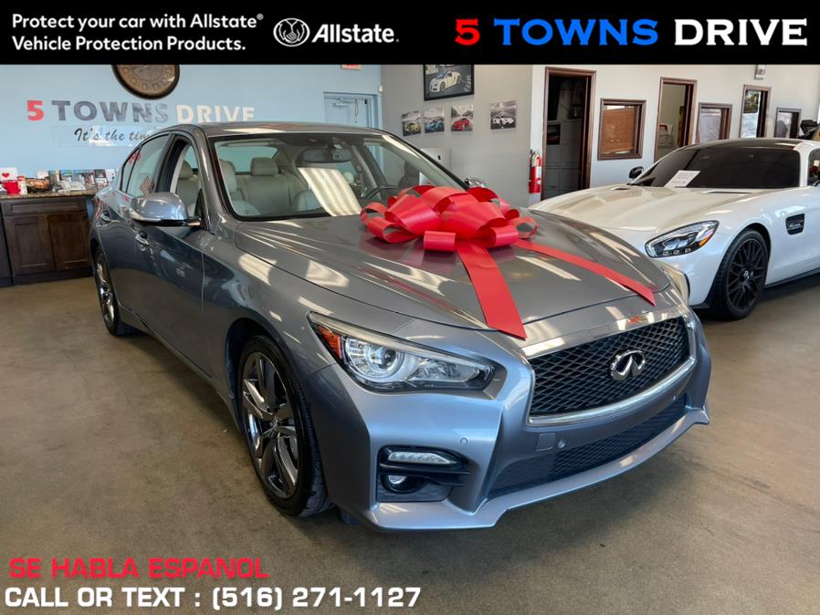 2015 INFINITI Q50 4dr Sdn Hybrid Premium AWD, available for sale in Inwood, New York | 5 Towns Drive. Inwood, New York