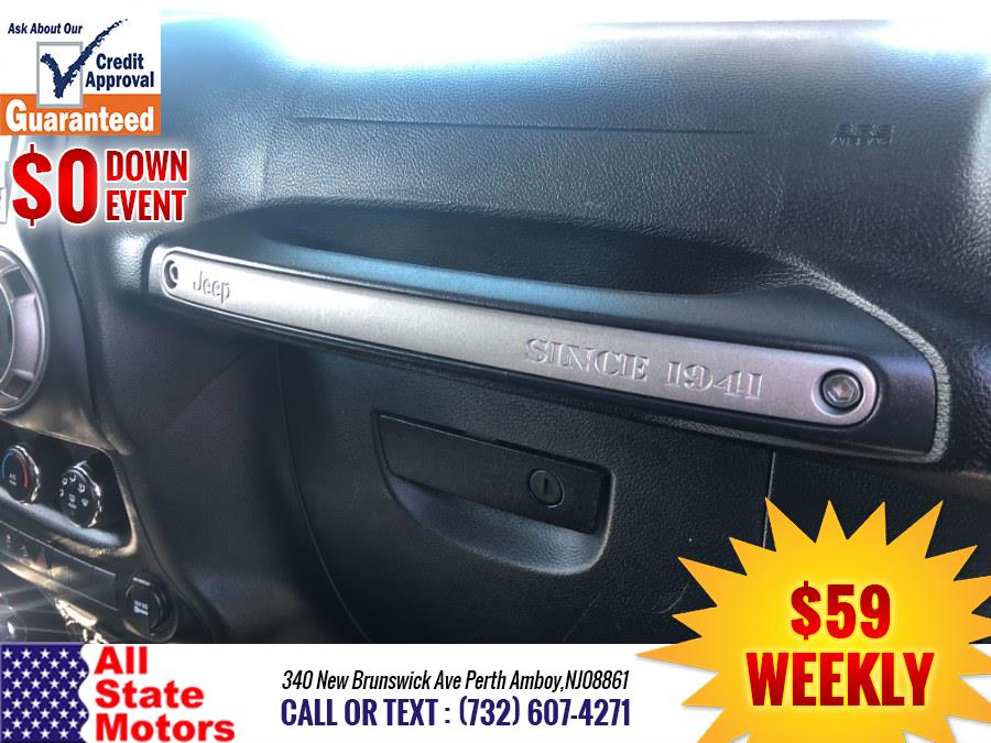 2015 Jeep Wrangler Unlimited 4WD 4dr Freedom Edition *Ltd Avail*, available for sale in Perth Amboy, New Jersey | All State Motor Inc. Perth Amboy, New Jersey 2015 Jeep Wrangler Unlimited 4WD 4dr Freedom Edition *Ltd Avail*, available for sale in Perth Amboy, New Jersey | All State Motor Inc. Perth Amboy, New Jersey