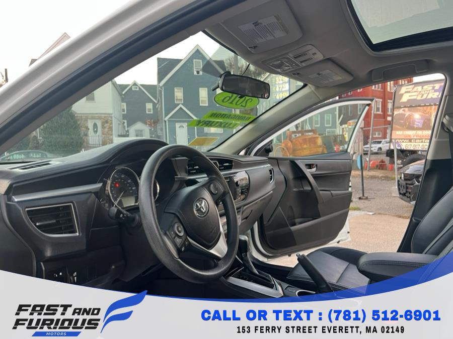 Used Toyota Corolla 4dr Sdn CVT LE Premium (Natl) 2016 | Fast & Furious Motors. Everett, Massachusetts Used Toyota Corolla 4dr Sdn CVT LE Premium (Natl) 2016 | Fast & Furious Motors. Everett, Massachusetts