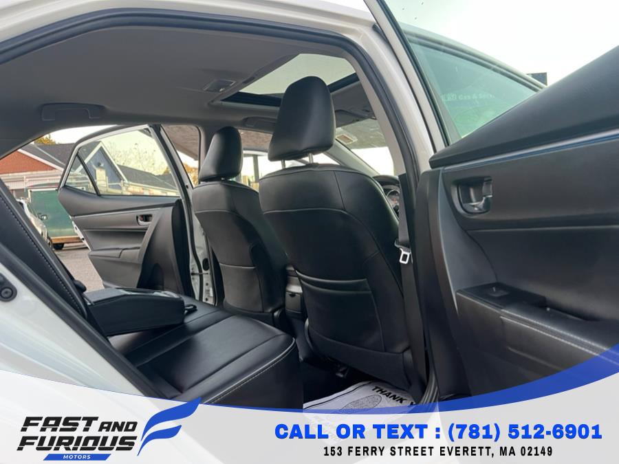 Used Toyota Corolla 4dr Sdn CVT LE Premium (Natl) 2016 | Fast & Furious Motors. Everett, Massachusetts Used Toyota Corolla 4dr Sdn CVT LE Premium (Natl) 2016 | Fast & Furious Motors. Everett, Massachusetts