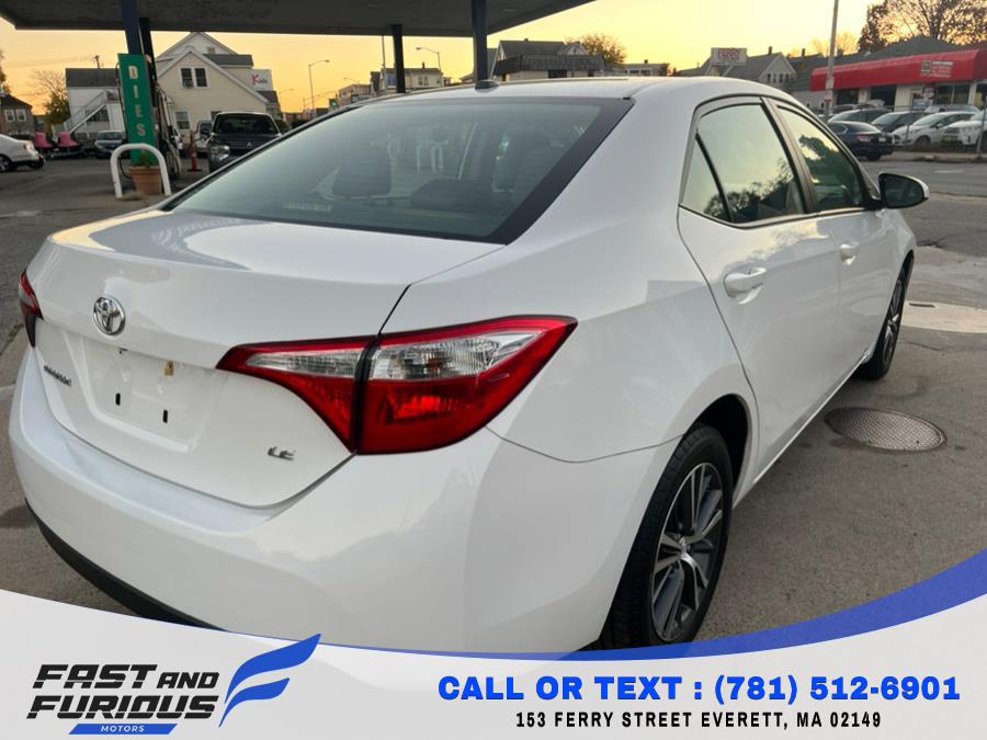 Used Toyota Corolla 4dr Sdn CVT LE Premium (Natl) 2016 | Fast & Furious Motors. Everett, Massachusetts Used Toyota Corolla 4dr Sdn CVT LE Premium (Natl) 2016 | Fast & Furious Motors. Everett, Massachusetts