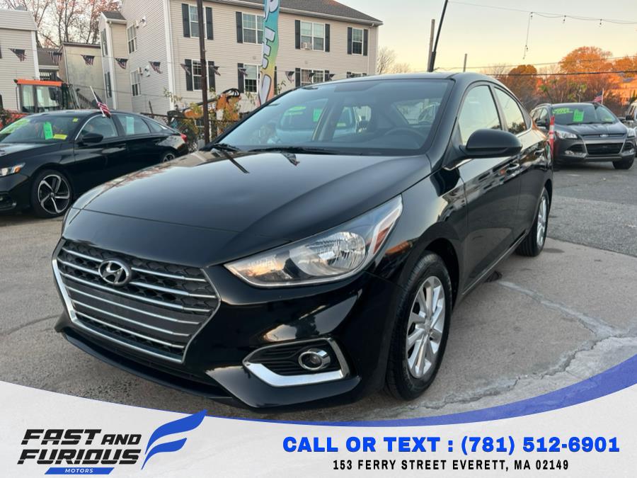 2019 Hyundai Accent SEL, available for sale in Everett, Massachusetts | Fast & Furious Motors. Everett, Massachusetts