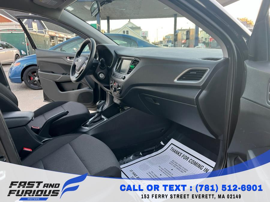 2019 Hyundai Accent SEL, available for sale in Everett, Massachusetts | Fast & Furious Motors. Everett, Massachusetts 2019 Hyundai Accent SEL, available for sale in Everett, Massachusetts | Fast & Furious Motors. Everett, Massachusetts