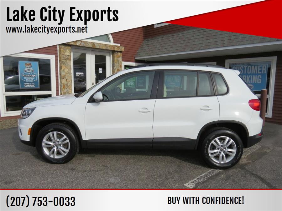Used Volkswagen Tiguan 2.0T S 4Motion AWD 4dr SUV 2016 | Lake City Exports Inc. Auburn, Maine Used Volkswagen Tiguan 2.0T S 4Motion AWD 4dr SUV 2016 | Lake City Exports Inc. Auburn, Maine