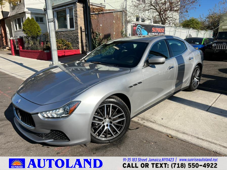 2017 Maserati Ghibli S Q4 3.0L, available for sale in Jamaica, New York | Sunrise Autoland. Jamaica, New York