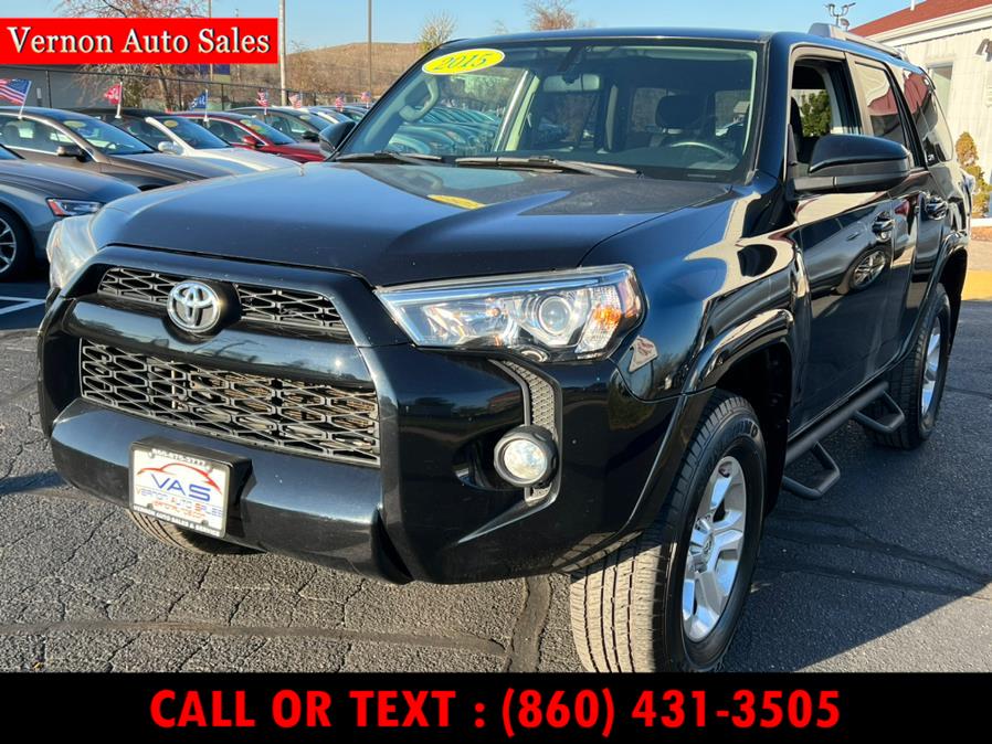 Used Toyota 4Runner 4WD 4dr V6 Trail (Natl) 2015 | Vernon Auto Sale & Service. Manchester, Connecticut