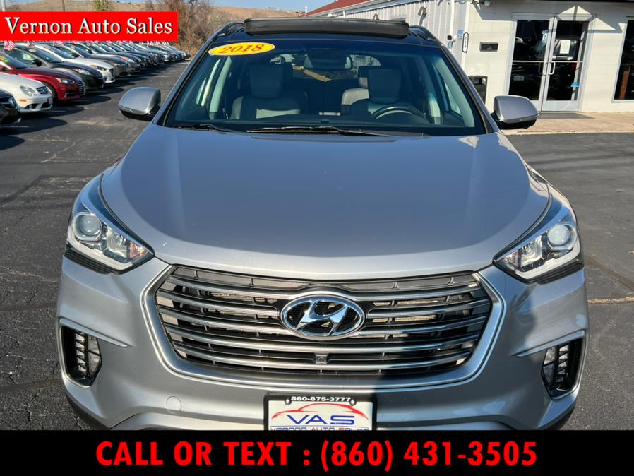 2018 Hyundai Santa Fe Limited Ultimate 3.3L Auto AWD, available for sale in Manchester, Connecticut | Vernon Auto Sale & Service. Manchester, Connecticut 2018 Hyundai Santa Fe Limited Ultimate 3.3L Auto AWD, available for sale in Manchester, Connecticut | Vernon Auto Sale & Service. Manchester, Connecticut