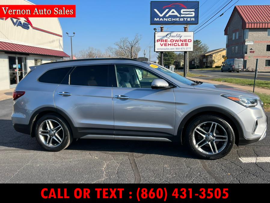 2018 Hyundai Santa Fe Limited Ultimate 3.3L Auto AWD, available for sale in Manchester, Connecticut | Vernon Auto Sale & Service. Manchester, Connecticut 2018 Hyundai Santa Fe Limited Ultimate 3.3L Auto AWD, available for sale in Manchester, Connecticut | Vernon Auto Sale & Service. Manchester, Connecticut