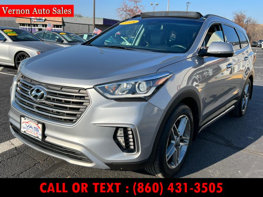 2018 Hyundai Santa Fe Limited Ultimate 3.3L Auto AWD, available for sale in Manchester, Connecticut | Vernon Auto Sale & Service. Manchester, Connecticut