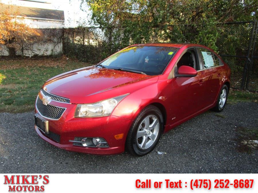 2011 Chevrolet Cruze 4dr Sdn LT w/2LT, available for sale in Stratford, Connecticut | Mike's Motors LLC. Stratford, Connecticut