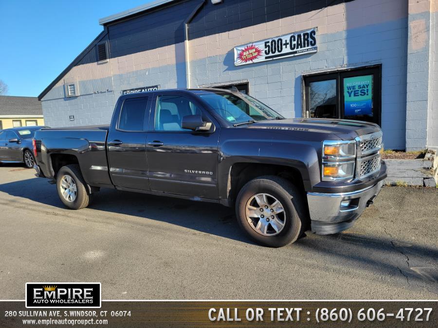 2015 Chevrolet Silverado 1500 4WD Double Cab 143.5" LT w/1LT, available for sale in S.Windsor, Connecticut | Empire Auto Wholesalers. S.Windsor, Connecticut