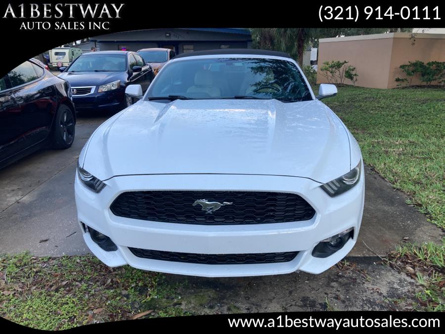 Used Ford Mustang EcoBoost Premium Convertible 2017 | A1 Bestway Auto Sales Inc.. Melbourne , Florida Used Ford Mustang EcoBoost Premium Convertible 2017 | A1 Bestway Auto Sales Inc.. Melbourne , Florida