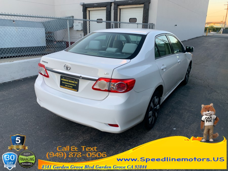 2012 Toyota Corolla 4dr Sdn Auto LE (Natl), available for sale in Garden Grove, California | Speedline Motors. Garden Grove, California 2012 Toyota Corolla 4dr Sdn Auto LE (Natl), available for sale in Garden Grove, California | Speedline Motors. Garden Grove, California