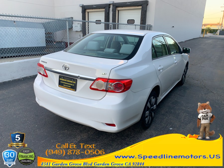 2012 Toyota Corolla 4dr Sdn Auto LE (Natl), available for sale in Garden Grove, California | Speedline Motors. Garden Grove, California 2012 Toyota Corolla 4dr Sdn Auto LE (Natl), available for sale in Garden Grove, California | Speedline Motors. Garden Grove, California