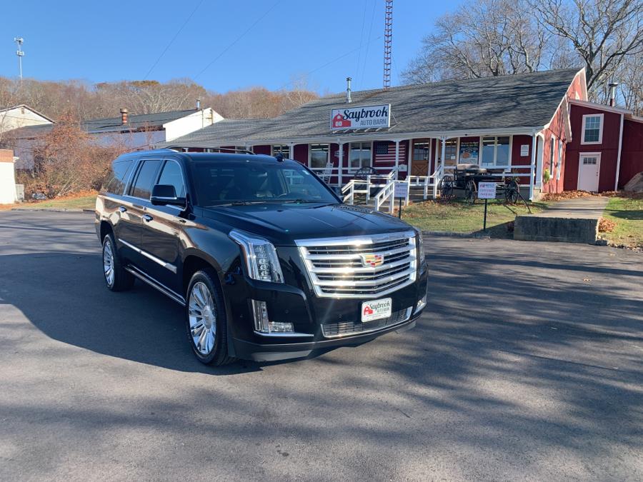 2017 Cadillac Escalade ESV 4WD 4dr Platinum, available for sale in Old Saybrook, Connecticut | Saybrook Auto Barn. Old Saybrook, Connecticut