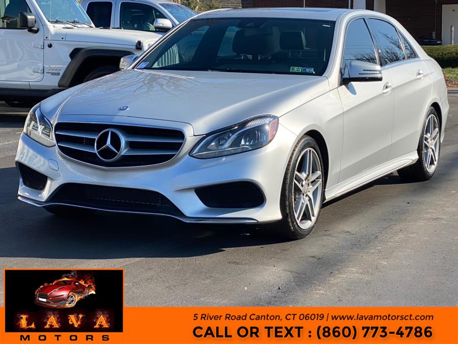 Used Mercedes-Benz E-Class 4dr Sdn E 350 Luxury 4MATIC 2014 | Lava Motors. Canton, Connecticut