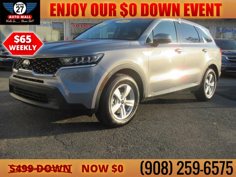 2021 Kia Sorento LX FWD, available for sale in Linden, New Jersey | Route 27 Auto Mall. Linden, New Jersey