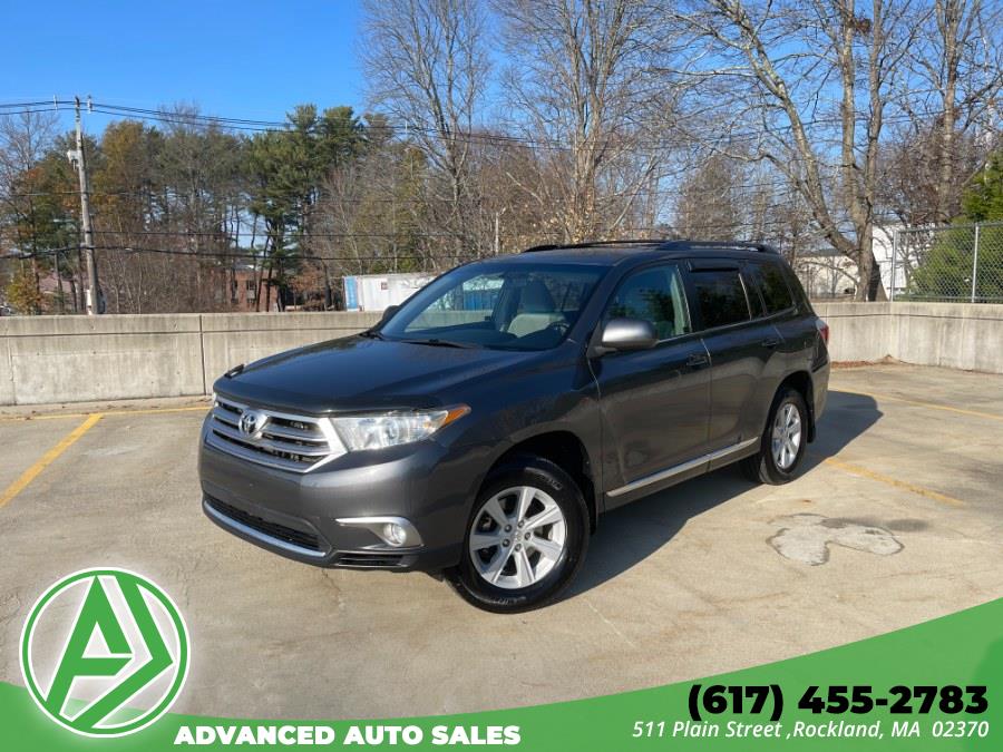 2013 Toyota Highlander 4WD 4dr V6 Plus (Natl), available for sale in Rockland, Massachusetts | Advanced Auto Sales. Rockland, Massachusetts