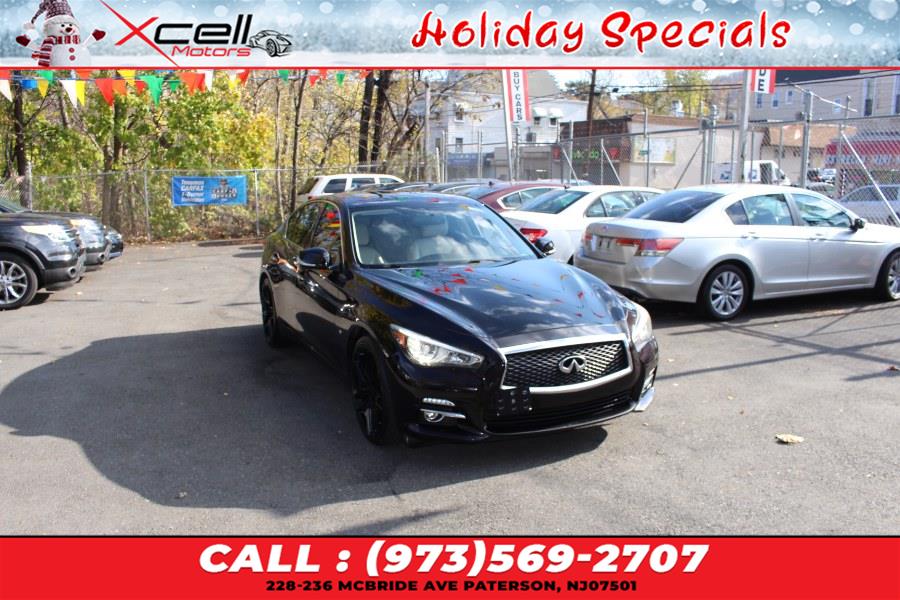 2015 INFINITI Q50 Sport AWD 4dr Sdn Sport AWD, available for sale in Paterson, New Jersey | Xcell Motors LLC. Paterson, New Jersey