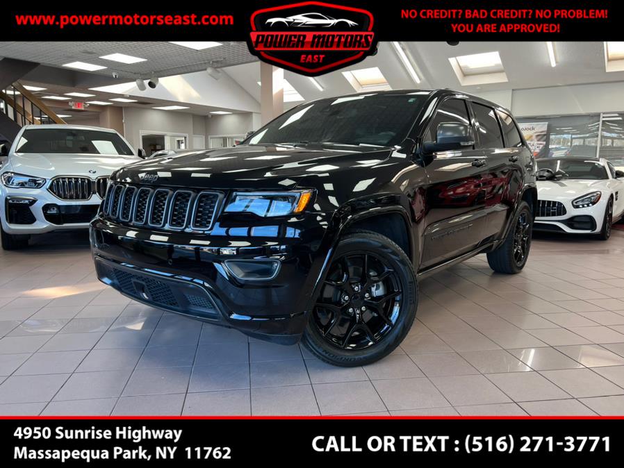 2021 Jeep Grand Cherokee 80TH ANNIVERSARY 4x4, available for sale in Massapequa Park, New York | Power Motors East. Massapequa Park, New York
