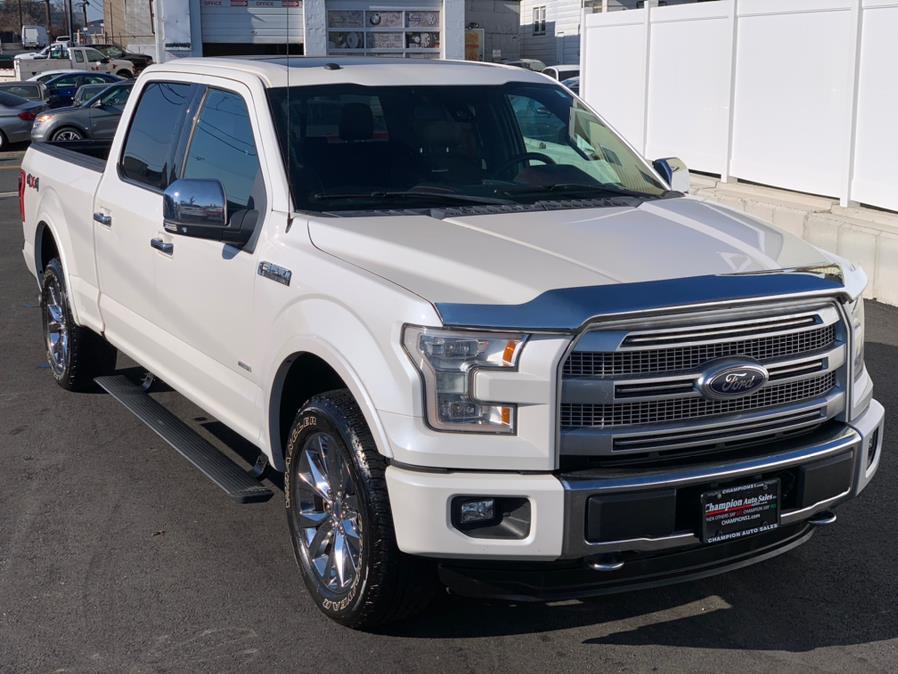 Used Ford F-150 4WD SuperCrew 157" Platinum 2016 | Champion Auto Hillside. Hillside, New Jersey Used Ford F-150 4WD SuperCrew 157" Platinum 2016 | Champion Auto Hillside. Hillside, New Jersey