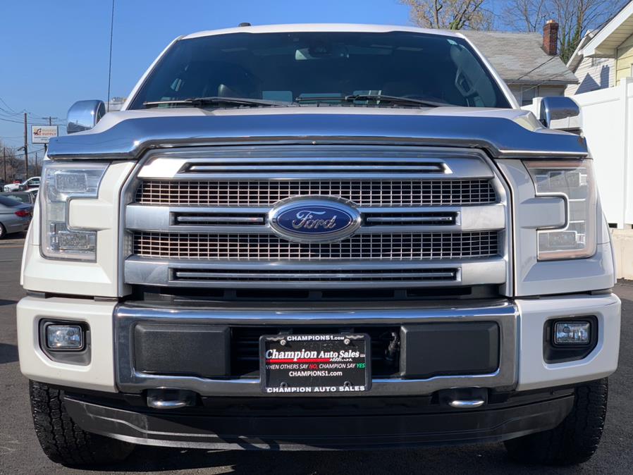 Used Ford F-150 4WD SuperCrew 157" Platinum 2016 | Champion Auto Hillside. Hillside, New Jersey Used Ford F-150 4WD SuperCrew 157" Platinum 2016 | Champion Auto Hillside. Hillside, New Jersey