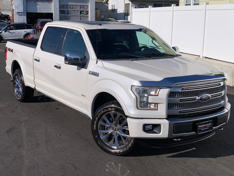 Used Ford F-150 4WD SuperCrew 157" Platinum 2016 | Champion Auto Hillside. Hillside, New Jersey Used Ford F-150 4WD SuperCrew 157" Platinum 2016 | Champion Auto Hillside. Hillside, New Jersey