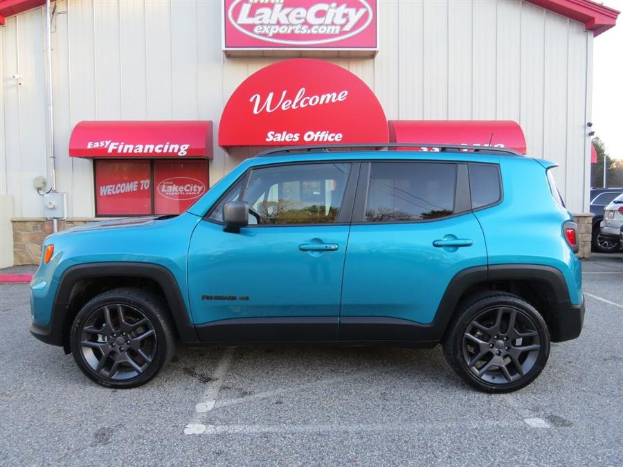 Used Jeep Renegade 80th Anniversary Edition 4x4 4dr SUV 2021 | Lake City Exports Inc. Auburn, Maine Used Jeep Renegade 80th Anniversary Edition 4x4 4dr SUV 2021 | Lake City Exports Inc. Auburn, Maine