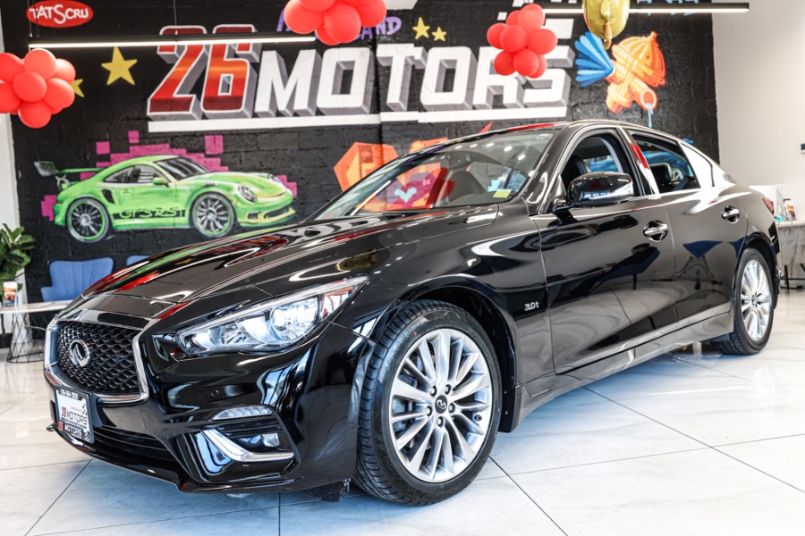 Used INFINITI Q50 3.0t LUXE AWD 2019 | 26 Motors Long Island. ELMONT, New York Used INFINITI Q50 3.0t LUXE AWD 2019 | 26 Motors Long Island. ELMONT, New York