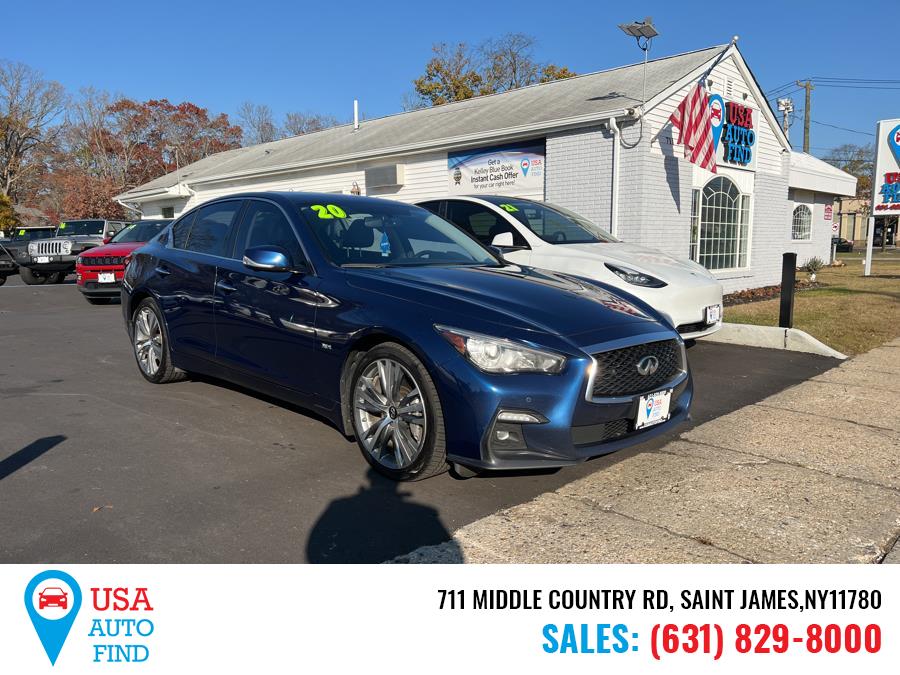 2020 INFINITI Q50 3.0t LUXE AWD, available for sale in Saint James, New York | USA Auto Find. Saint James, New York