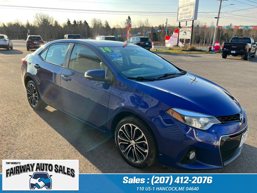 Used Toyota Corolla 4dr Sdn CVT S Plus (Natl) 2014 | Fairway Auto Sales. Hancock, Maine Used Toyota Corolla 4dr Sdn CVT S Plus (Natl) 2014 | Fairway Auto Sales. Hancock, Maine
