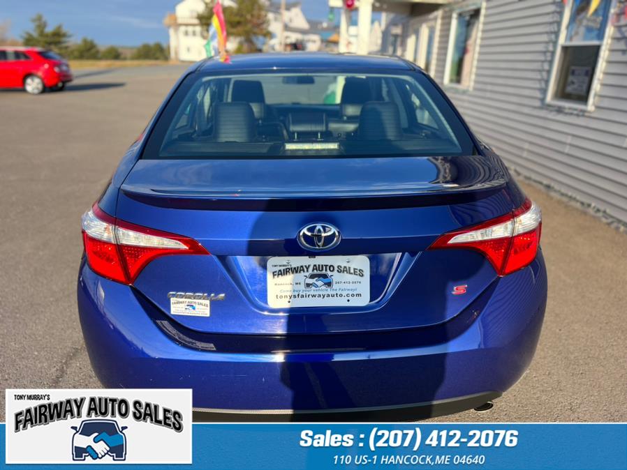 Used Toyota Corolla 4dr Sdn CVT S Plus (Natl) 2014 | Fairway Auto Sales. Hancock, Maine Used Toyota Corolla 4dr Sdn CVT S Plus (Natl) 2014 | Fairway Auto Sales. Hancock, Maine