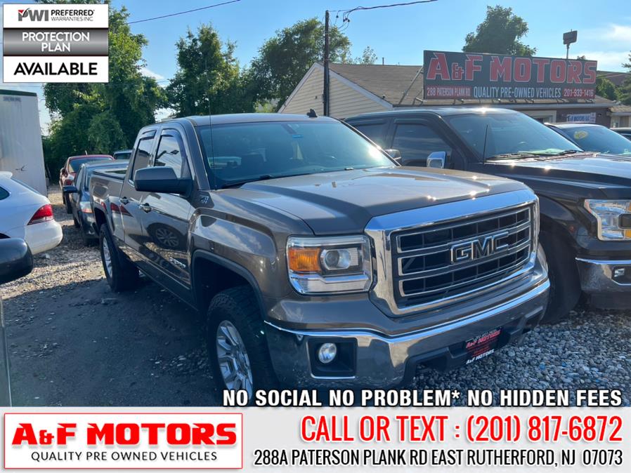 Used GMC Sierra 1500 4WD Double Cab 143.5" SLE 2014 | A&F Motors LLC. East Rutherford, New Jersey Used GMC Sierra 1500 4WD Double Cab 143.5" SLE 2014 | A&F Motors LLC. East Rutherford, New Jersey
