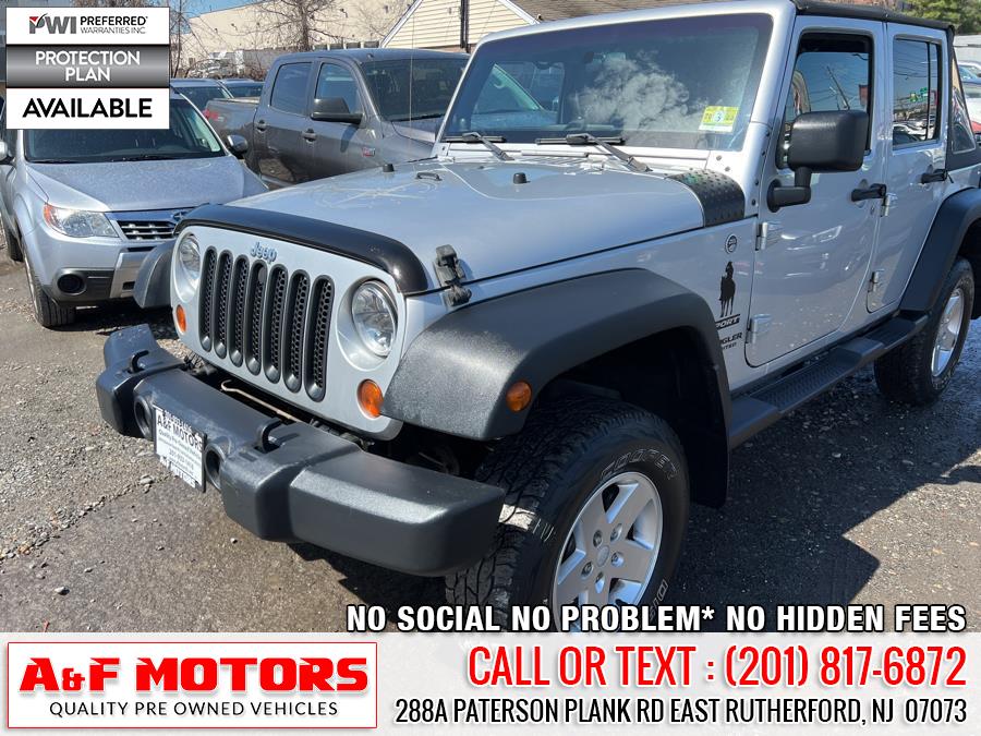 2012 Jeep Wrangler Unlimited 4WD 4dr Sport, available for sale in East Rutherford, New Jersey | A&F Motors LLC. East Rutherford, New Jersey 2012 Jeep Wrangler Unlimited 4WD 4dr Sport, available for sale in East Rutherford, New Jersey | A&F Motors LLC. East Rutherford, New Jersey