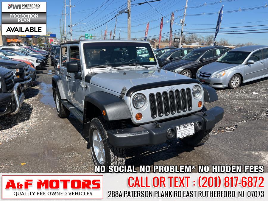 2012 Jeep Wrangler Unlimited 4WD 4dr Sport, available for sale in East Rutherford, New Jersey | A&F Motors LLC. East Rutherford, New Jersey 2012 Jeep Wrangler Unlimited 4WD 4dr Sport, available for sale in East Rutherford, New Jersey | A&F Motors LLC. East Rutherford, New Jersey