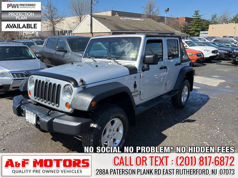 2012 Jeep Wrangler Unlimited 4WD 4dr Sport, available for sale in East Rutherford, New Jersey | A&F Motors LLC. East Rutherford, New Jersey 2012 Jeep Wrangler Unlimited 4WD 4dr Sport, available for sale in East Rutherford, New Jersey | A&F Motors LLC. East Rutherford, New Jersey