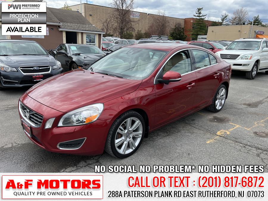 2012 Volvo S60 AWD 4dr Sdn T6 w/Moonroof, available for sale in East Rutherford, New Jersey | A&F Motors LLC. East Rutherford, New Jersey 2012 Volvo S60 AWD 4dr Sdn T6 w/Moonroof, available for sale in East Rutherford, New Jersey | A&F Motors LLC. East Rutherford, New Jersey