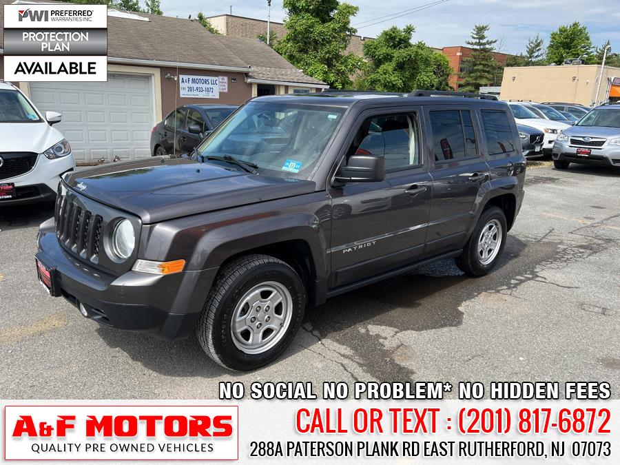 2015 Jeep Patriot FWD 4dr Sport, available for sale in East Rutherford, New Jersey | A&F Motors LLC. East Rutherford, New Jersey 2015 Jeep Patriot FWD 4dr Sport, available for sale in East Rutherford, New Jersey | A&F Motors LLC. East Rutherford, New Jersey
