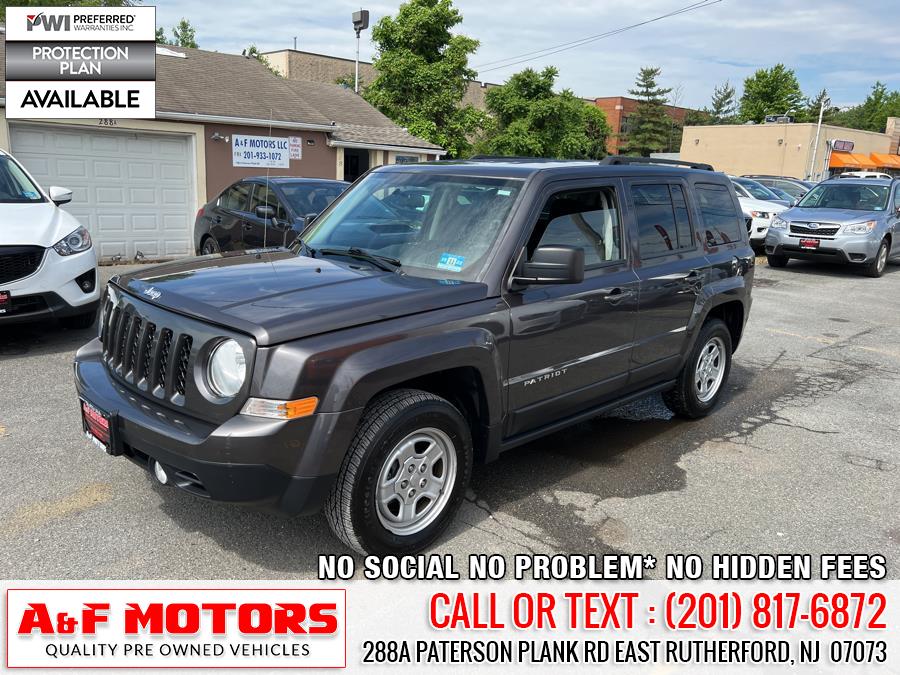 2015 Jeep Patriot FWD 4dr Sport, available for sale in East Rutherford, New Jersey | A&F Motors LLC. East Rutherford, New Jersey 2015 Jeep Patriot FWD 4dr Sport, available for sale in East Rutherford, New Jersey | A&F Motors LLC. East Rutherford, New Jersey