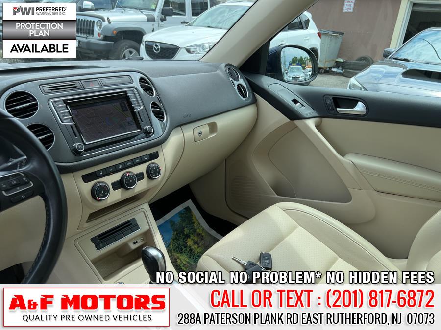 2016 Volkswagen Tiguan 4MOTION 4dr Auto SE, available for sale in East Rutherford, New Jersey | A&F Motors LLC. East Rutherford, New Jersey 2016 Volkswagen Tiguan 4MOTION 4dr Auto SE, available for sale in East Rutherford, New Jersey | A&F Motors LLC. East Rutherford, New Jersey