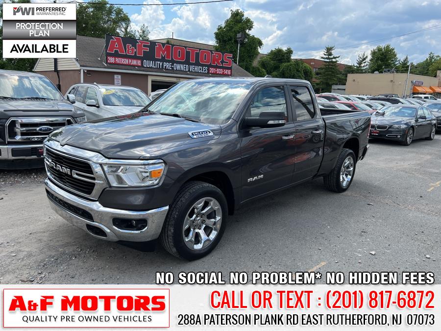 2019 Ram 1500 Big Horn/Lone Star 4x4 Quad Cab 6''4" Box, available for sale in East Rutherford, New Jersey | A&F Motors LLC. East Rutherford, New Jersey 2019 Ram 1500 Big Horn/Lone Star 4x4 Quad Cab 6''4" Box, available for sale in East Rutherford, New Jersey | A&F Motors LLC. East Rutherford, New Jersey