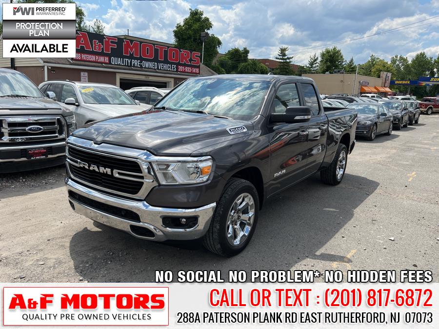 2019 Ram 1500 Big Horn/Lone Star 4x4 Quad Cab 6''4" Box, available for sale in East Rutherford, New Jersey | A&F Motors LLC. East Rutherford, New Jersey 2019 Ram 1500 Big Horn/Lone Star 4x4 Quad Cab 6''4" Box, available for sale in East Rutherford, New Jersey | A&F Motors LLC. East Rutherford, New Jersey