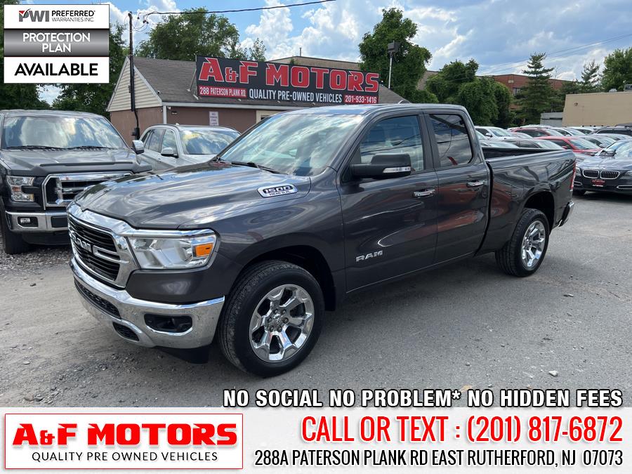 2019 Ram 1500 Big Horn/Lone Star 4x4 Quad Cab 6''4" Box, available for sale in East Rutherford, New Jersey | A&F Motors LLC. East Rutherford, New Jersey 2019 Ram 1500 Big Horn/Lone Star 4x4 Quad Cab 6''4" Box, available for sale in East Rutherford, New Jersey | A&F Motors LLC. East Rutherford, New Jersey